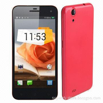 3G Phones with Quad Core MTK6582 1.2GHz 1/4GB ROM, Android 4.2 ,WiFi, 5.0-inch Capacitive Screen